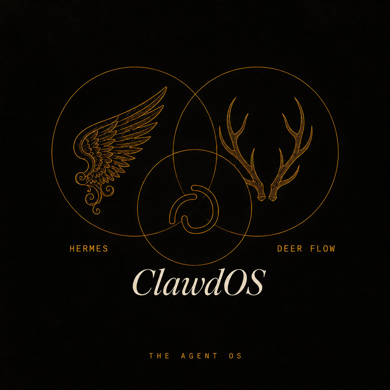ClawdOS — the agent OS where Hermes meets Deer Flow